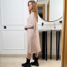 Pull robe en maille fine
