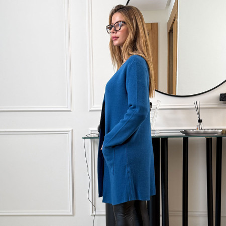 Cardigan en maille fine