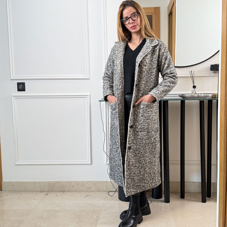 Manteau en bouclette