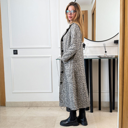 Manteau en bouclette