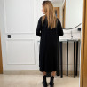 Pull robe en maille fine