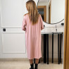 Pull robe en maille fine