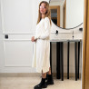 Pull robe en maille fine