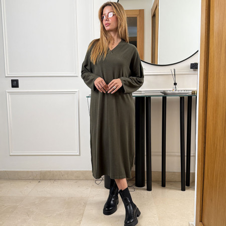 pull robe en maille fine