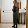 pull robe en maille fine