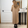 Pull robe en maille fine