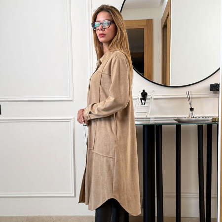 Chemise en daim