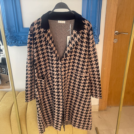 Cape en maille fine