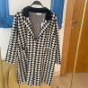 Cape en maille fine