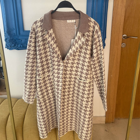 Cape en maille fine