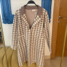 Cape en maille fine