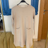 Pull robe en maille fine