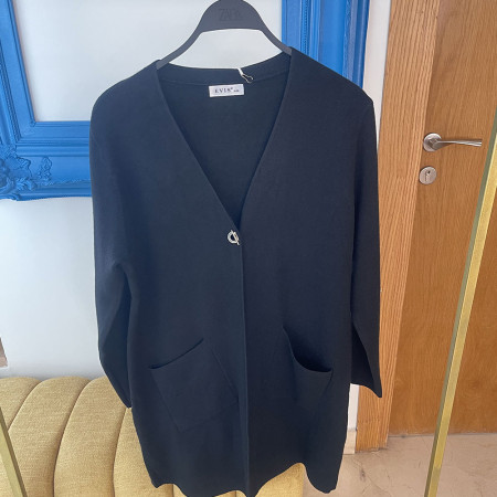 Cardigan en maille fine
