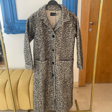 Manteau en bouclette