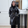 Trench en simili cuir