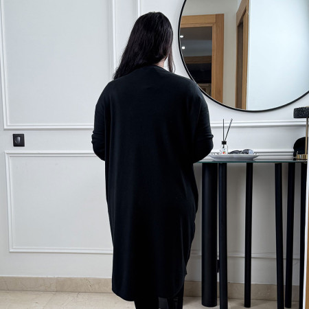 Pull robe en maille fine