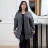 Cape en grosse maille