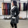 Gilet en simili cuir