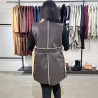 Gilet en simili cuir