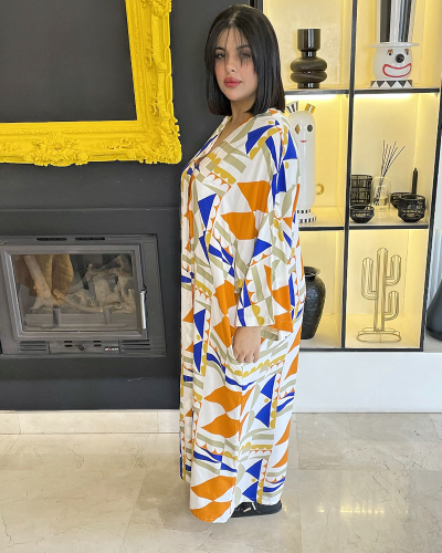 Chemise robe en lin