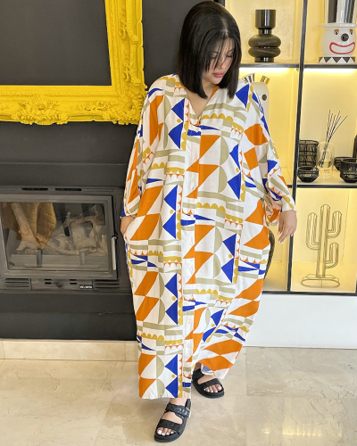 Chemise robe en lin