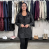 Veste en simili cuir