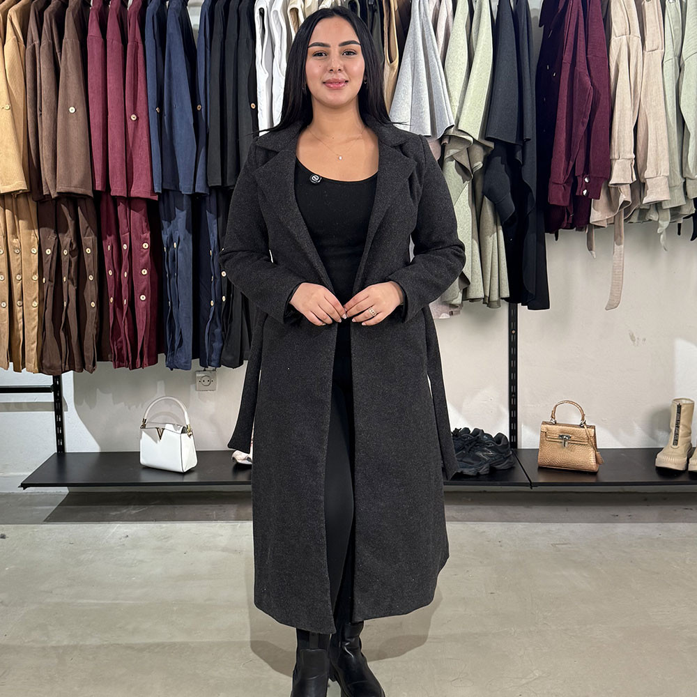 Manteau long en cachemire