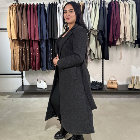 Manteau long en cachemire