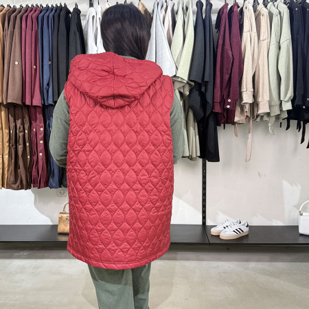 Ensemble 3 pièces gilet matelassé