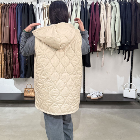 Ensemble 3 pièces gilet matelassé