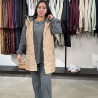 Ensemble 3 pièces gilet matelassé