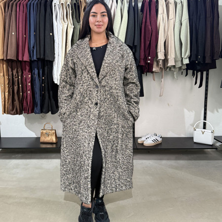 Manteau en bouclette