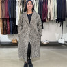 Manteau en bouclette