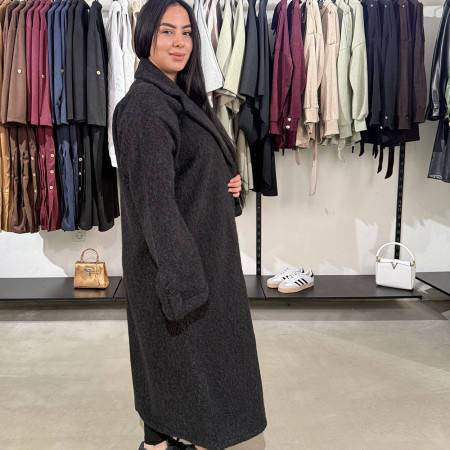Manteau en bouclette