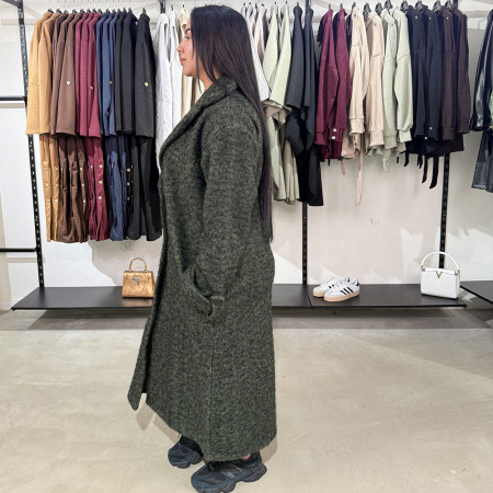 Manteau en bouclette