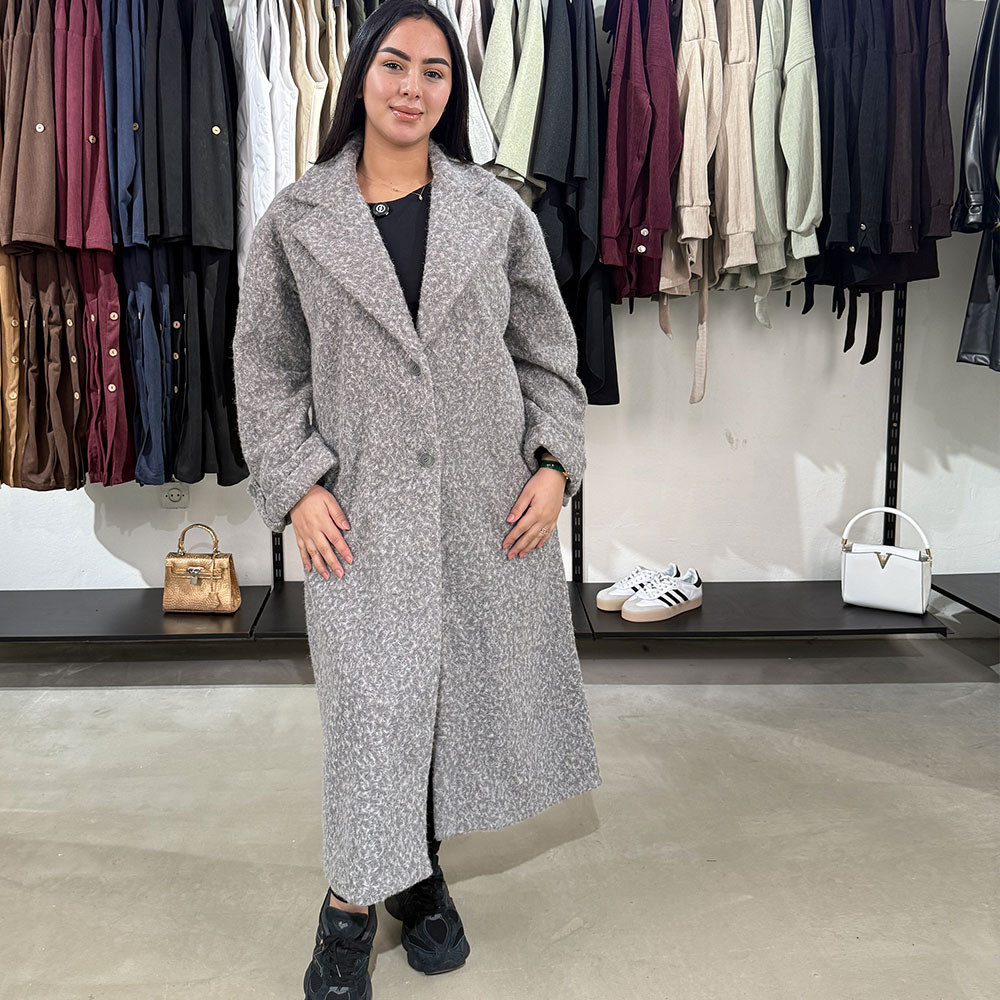 Manteau en bouclette
