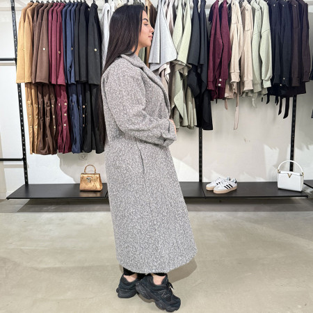 Manteau en bouclette