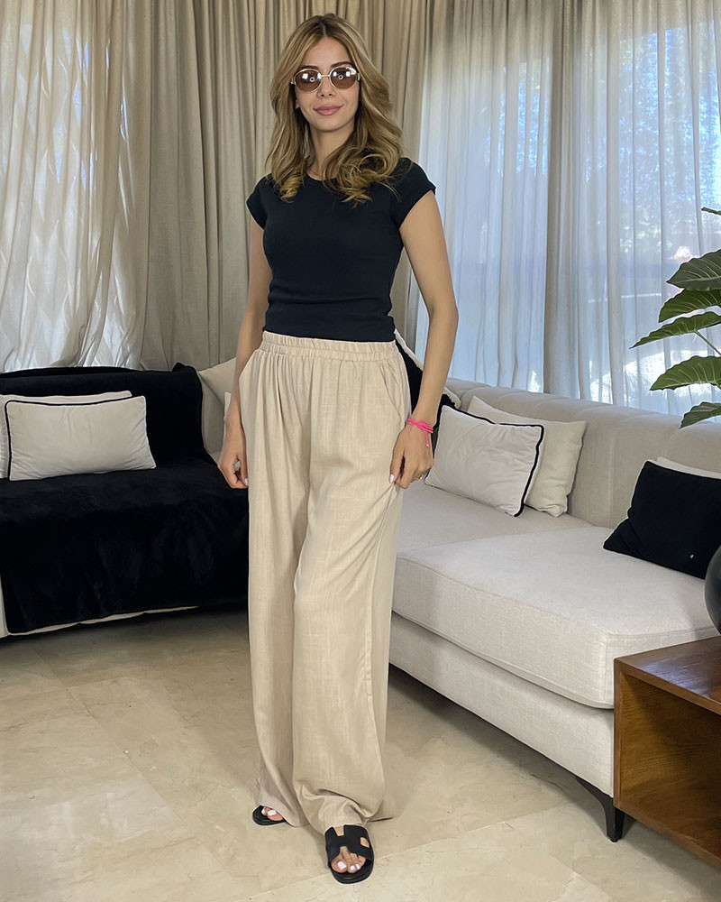 Pantalon en lin