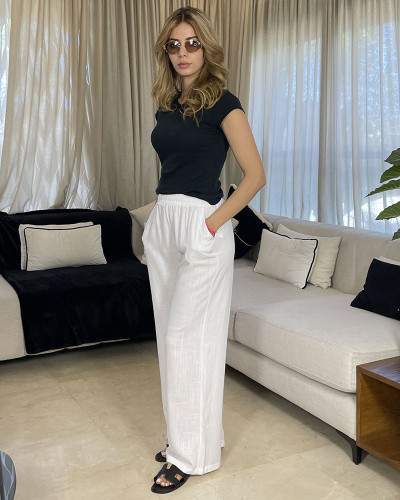 Pantalon en lin