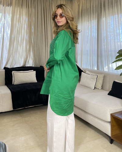 Chemise en popeline