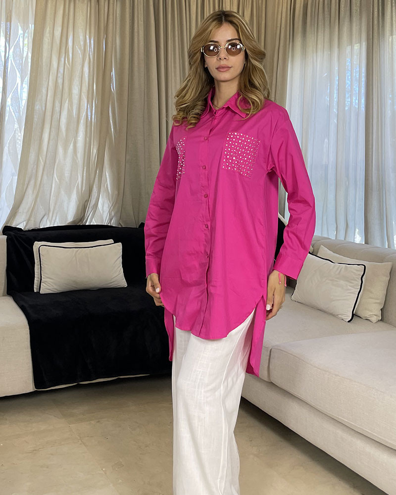 Chemise en popeline