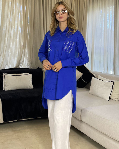 Chemise en popeline