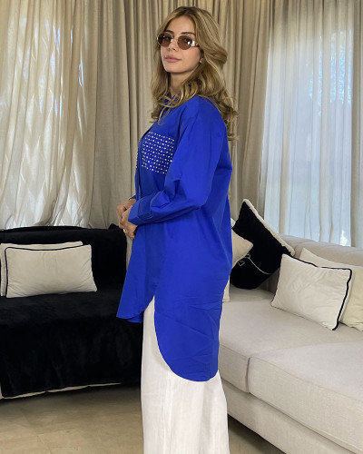 Chemise en popeline