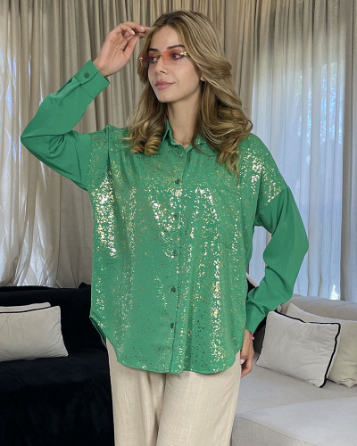 Chemise en crepe de soie