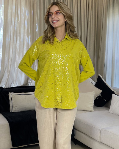 Chemise en crepe de soie