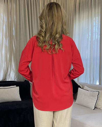 Chemise en crepe de soie