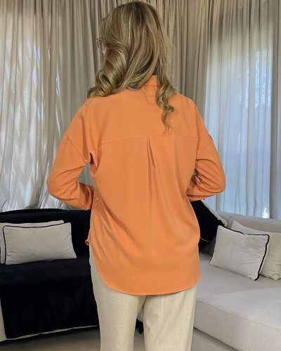 Chemise en crepe de soie