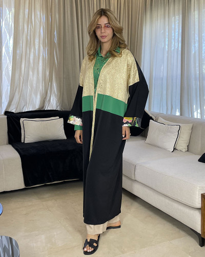 Kimono en crepe de soie