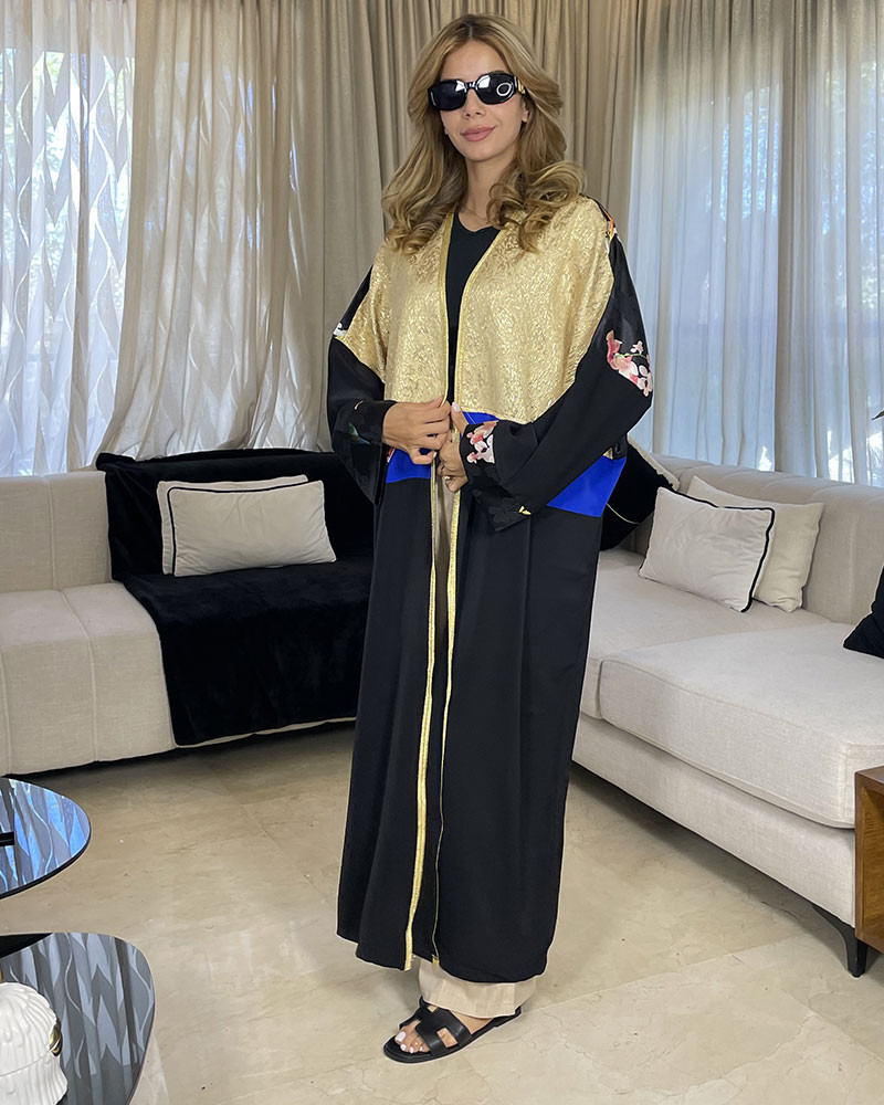 Kimono en crepe de soie