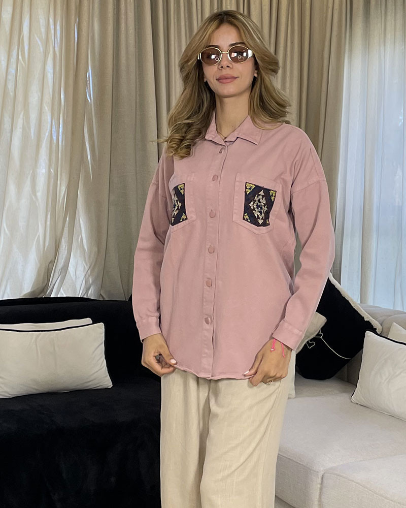 Chemise en jeans